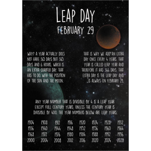 12798 Leap Day February 29