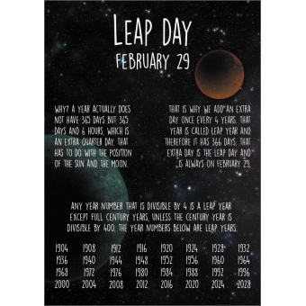 12798 Leap Day February 29 SALE