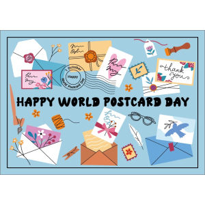 12694 World Postcard Day Cards
