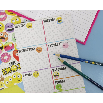 12918 Weekplanner - Get Emojinal